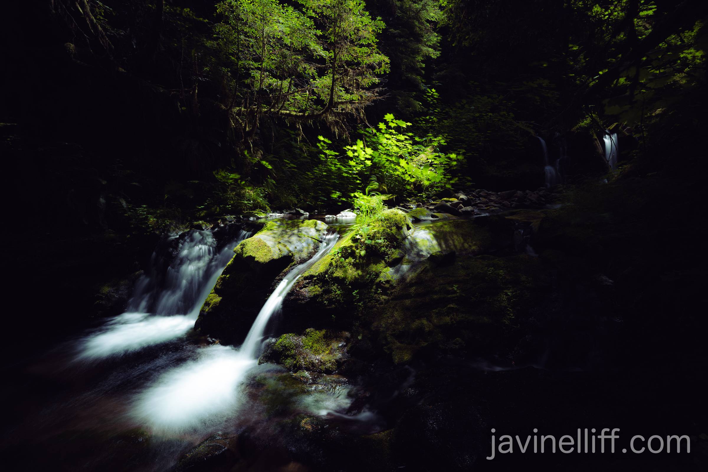 Stream Long Exposure A long exposure of a small stream on a sunny day.