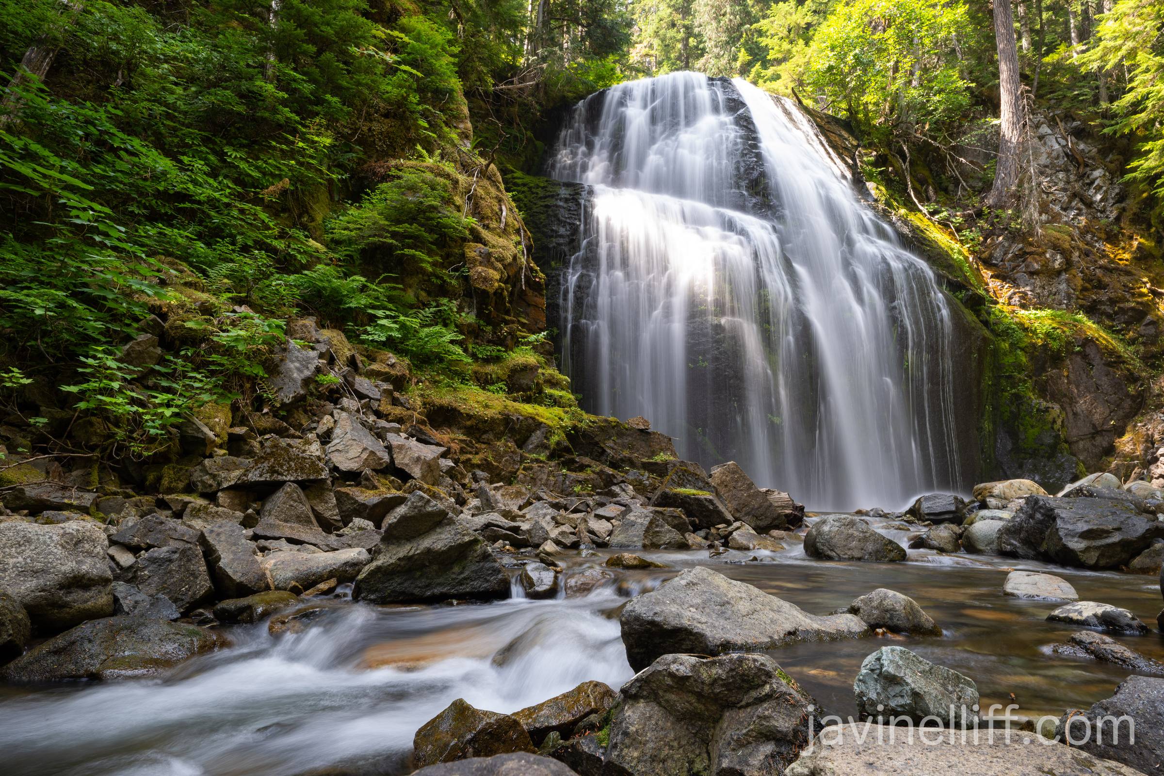 Waterfall A long exposure of a waterfall.