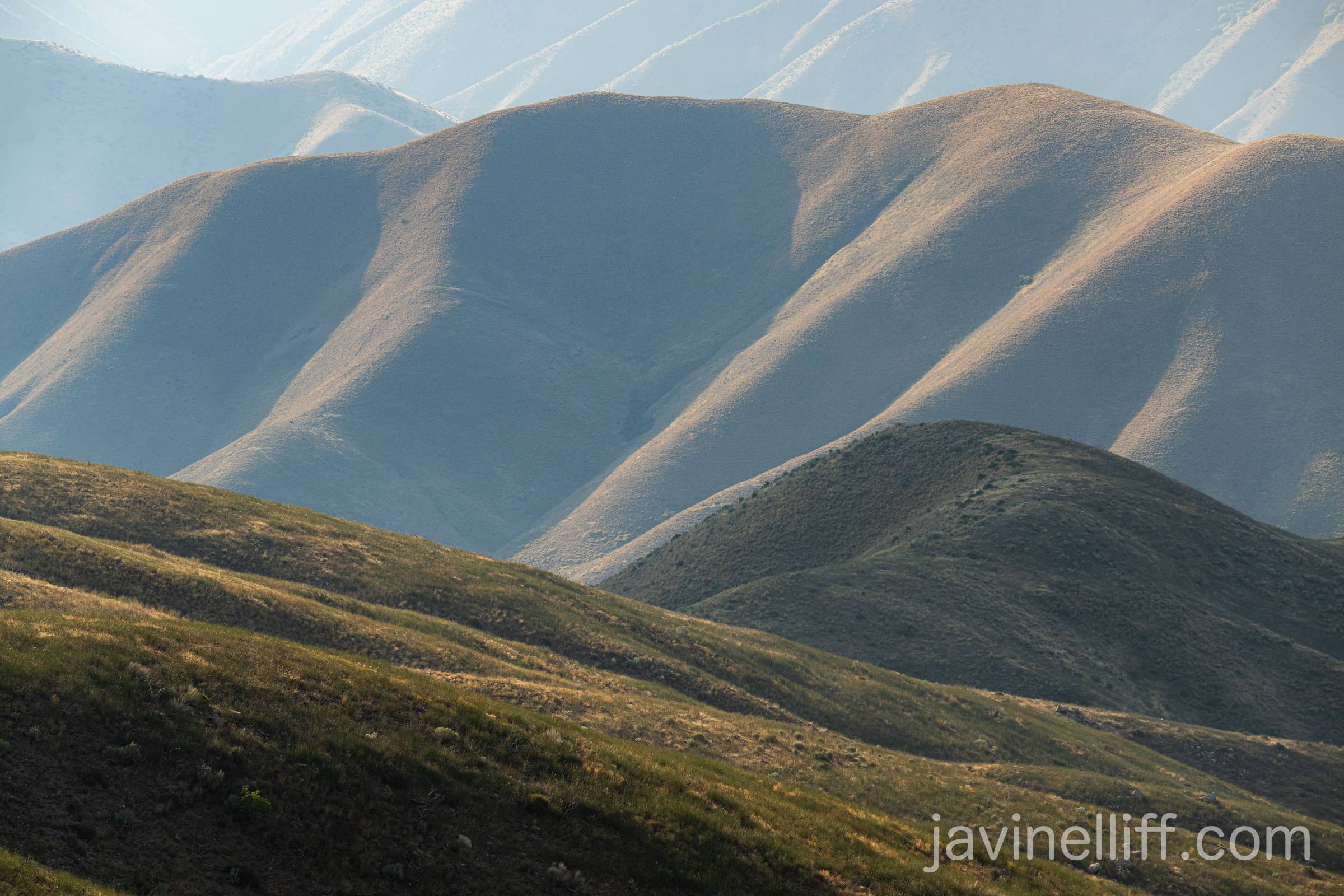 Rolling Hills Morning light on rolling hills in Idaho.